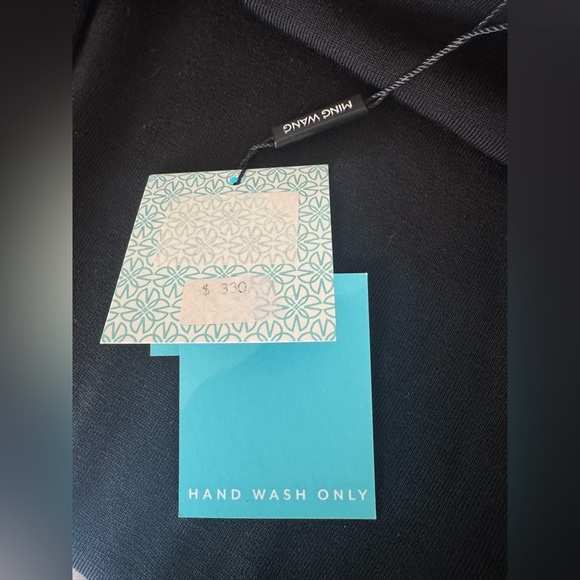 Ming Wang Lace Appliqué Panel Jacket Animal Print Career Tailored Fit NWT MED - Picture 10 of 11